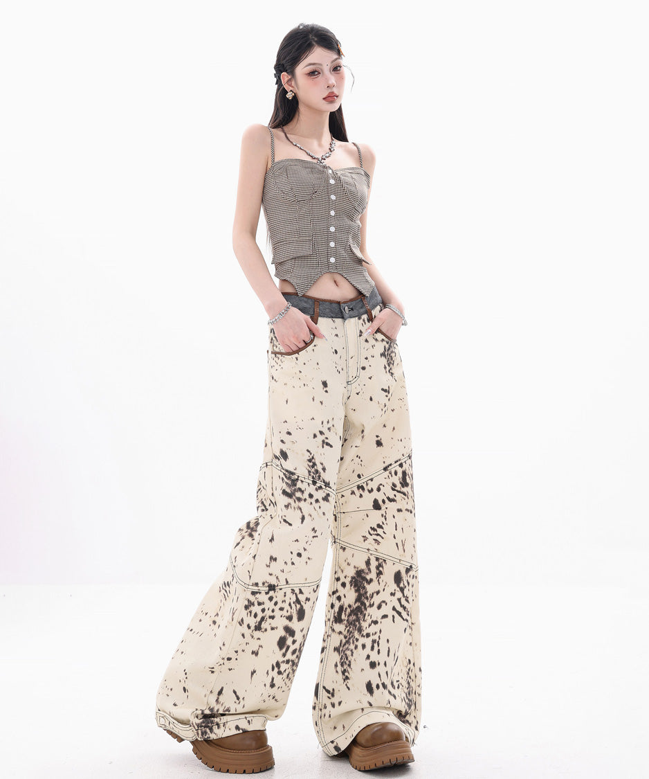 Bicolor Zip Top &amp; Skirt Co-ord