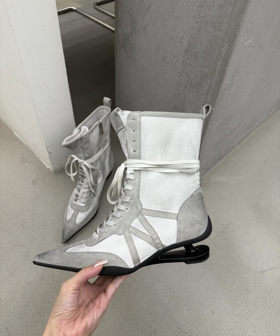 Edge Lace Combat Boots
