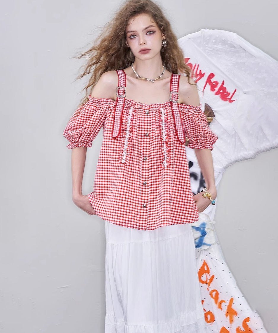 Cherry Picnic Top