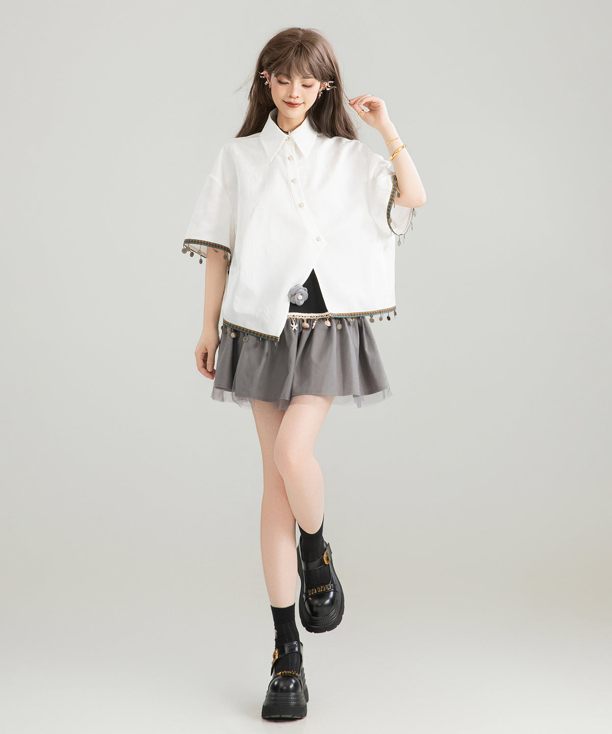 Papillon Dangle Blouse