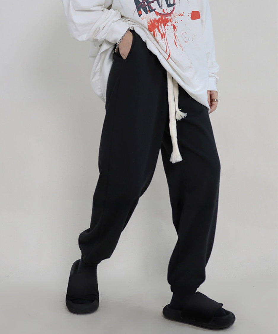 Long Cord Balloon Joggers