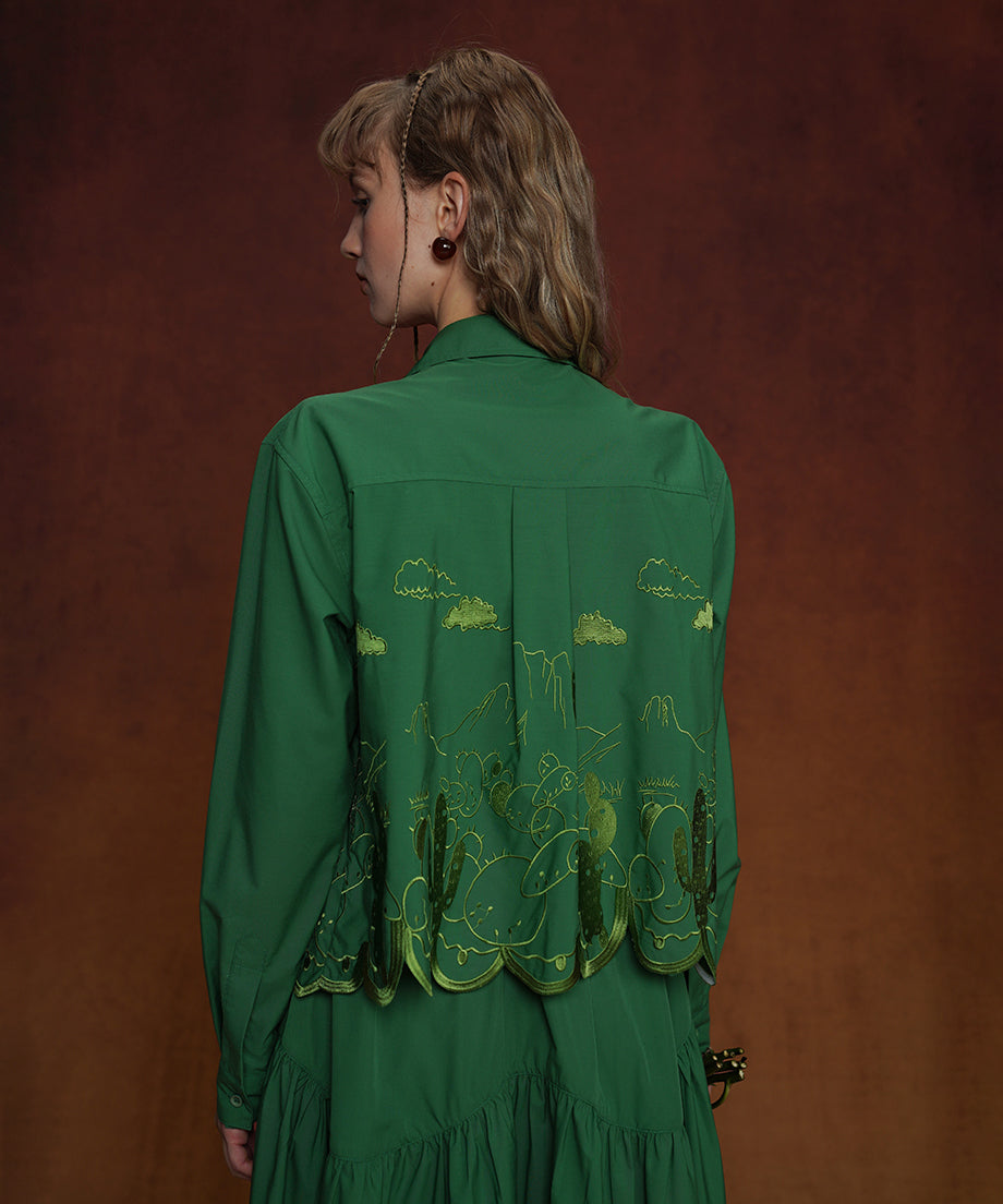 Cactus Embroidery Series