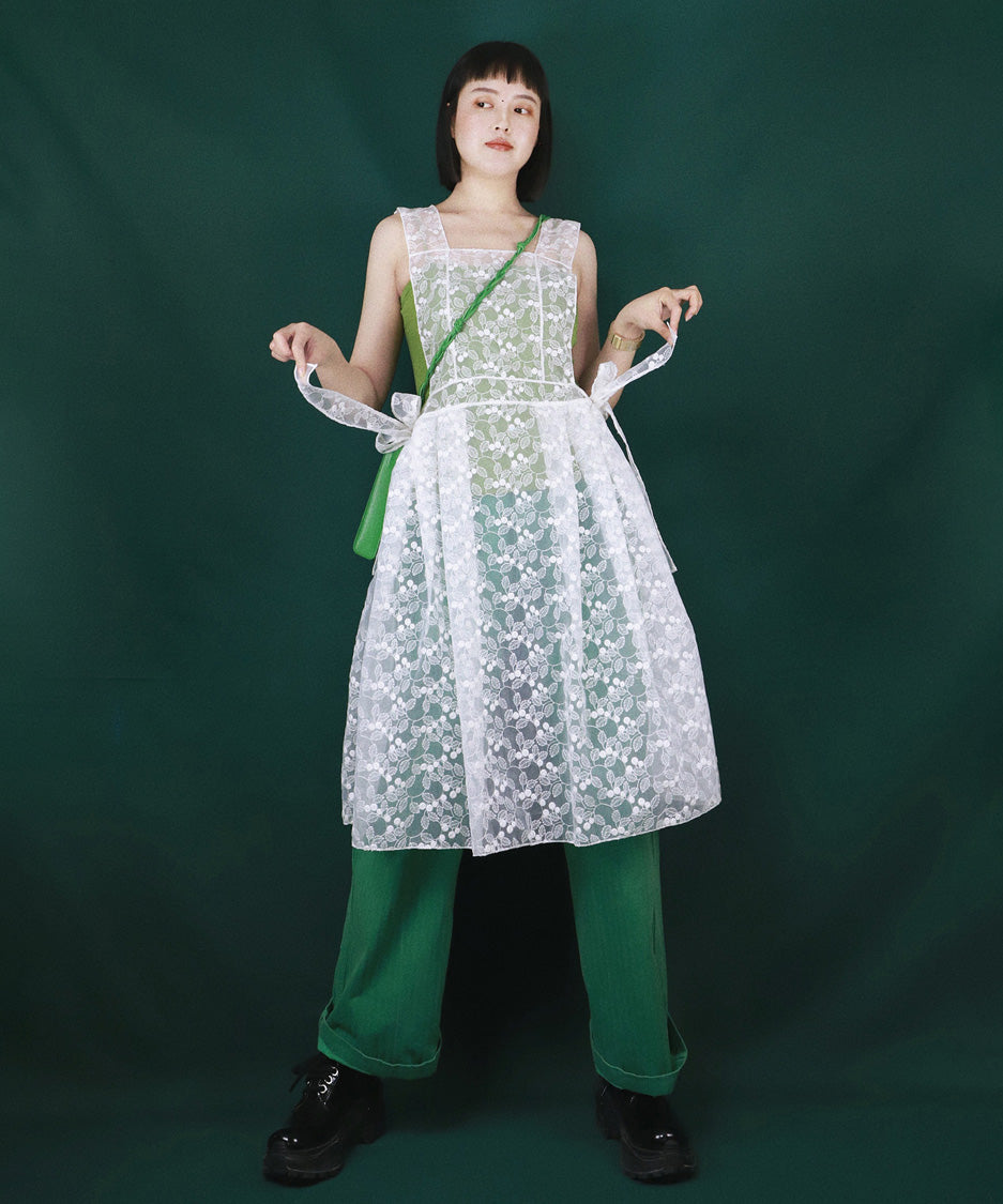 Flora Frame Tie Dress