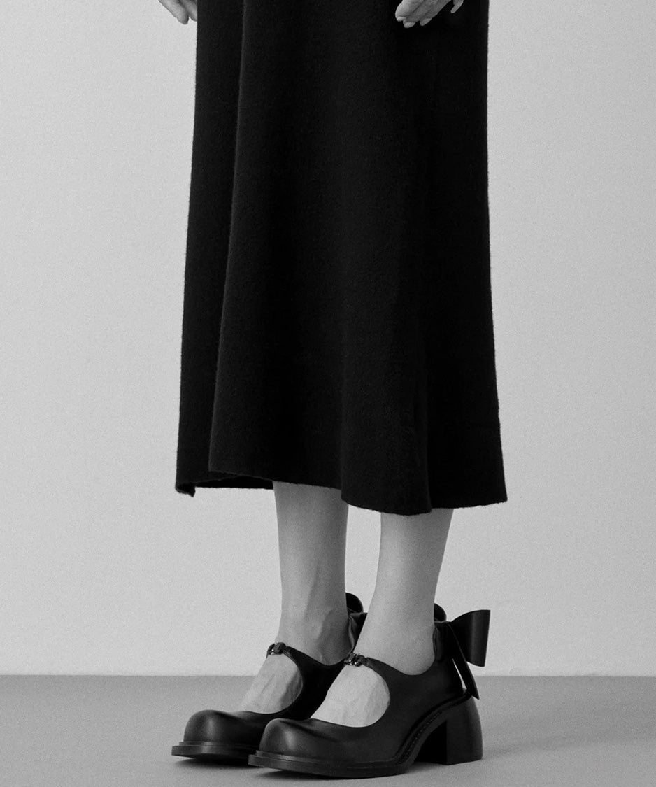 Ribbon Accent Mary Janes