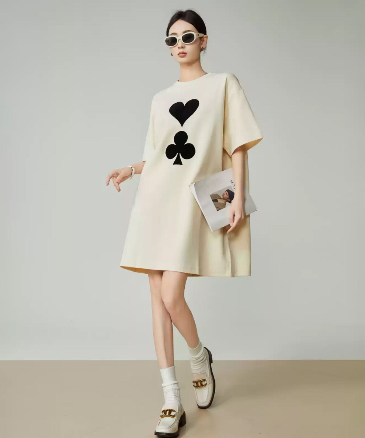 Heart & Club Logo Top