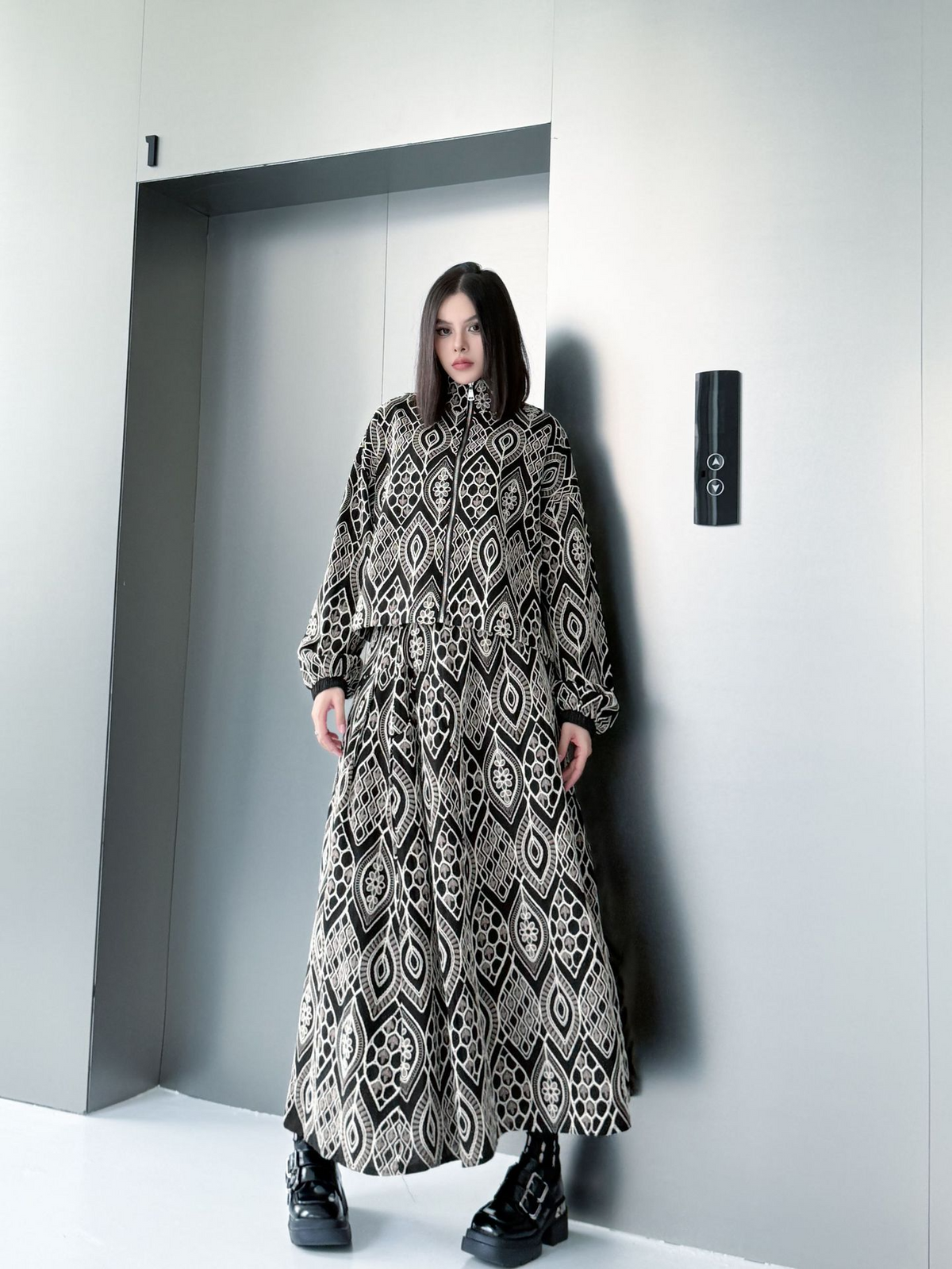 Geometric Jacquard Series