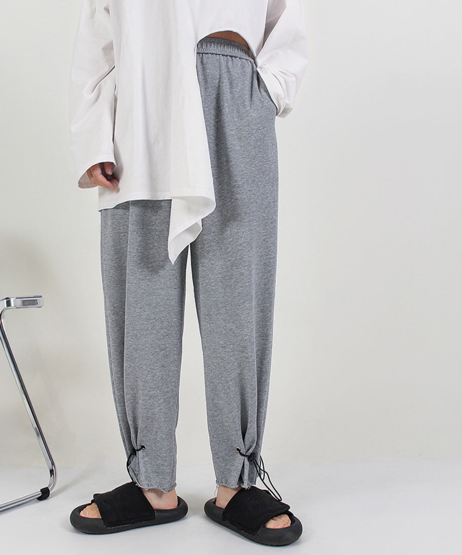 Drawcord Hem Sweat Pants