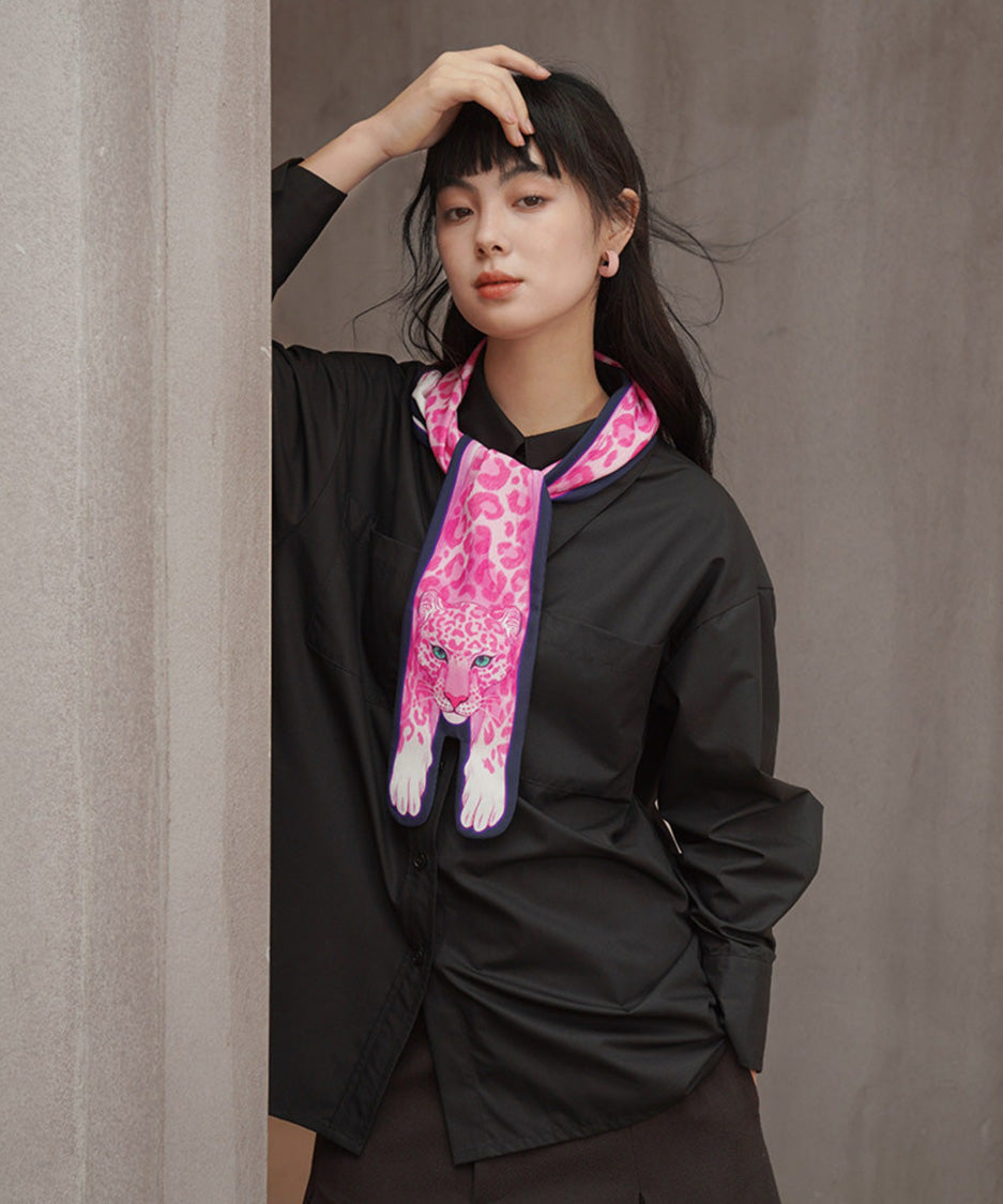 Panther Graphic Scarf
