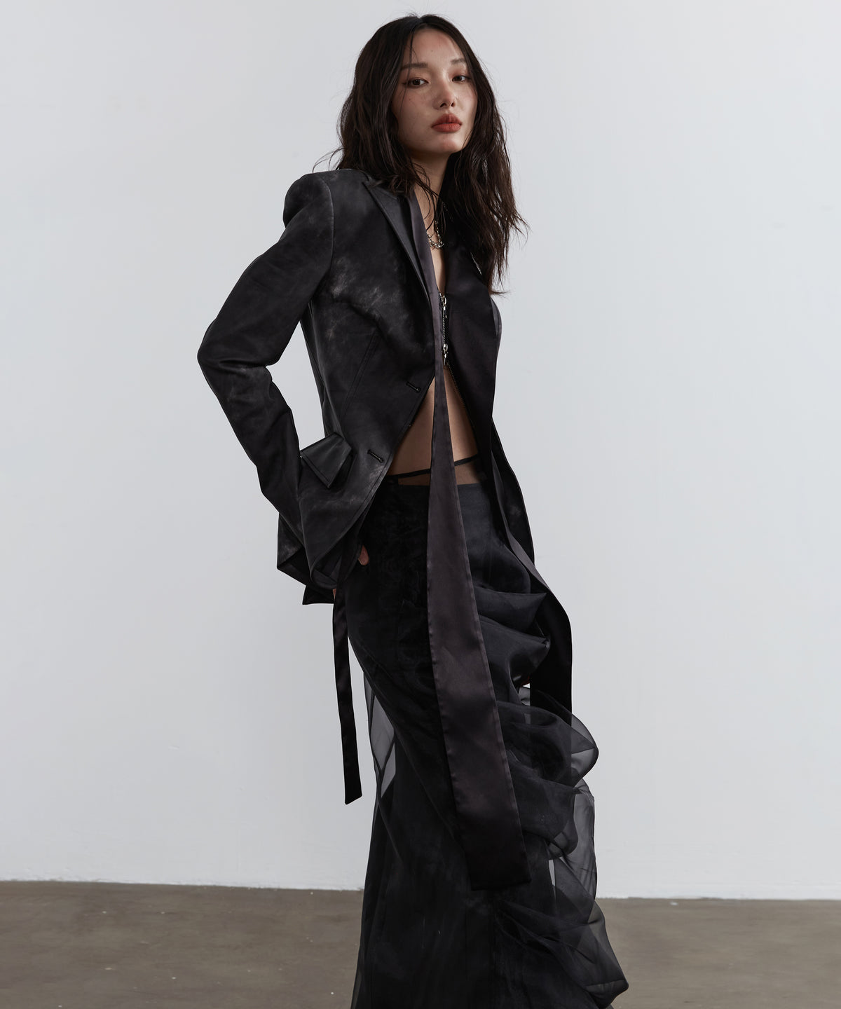 Dual Layer Tulle Skirt