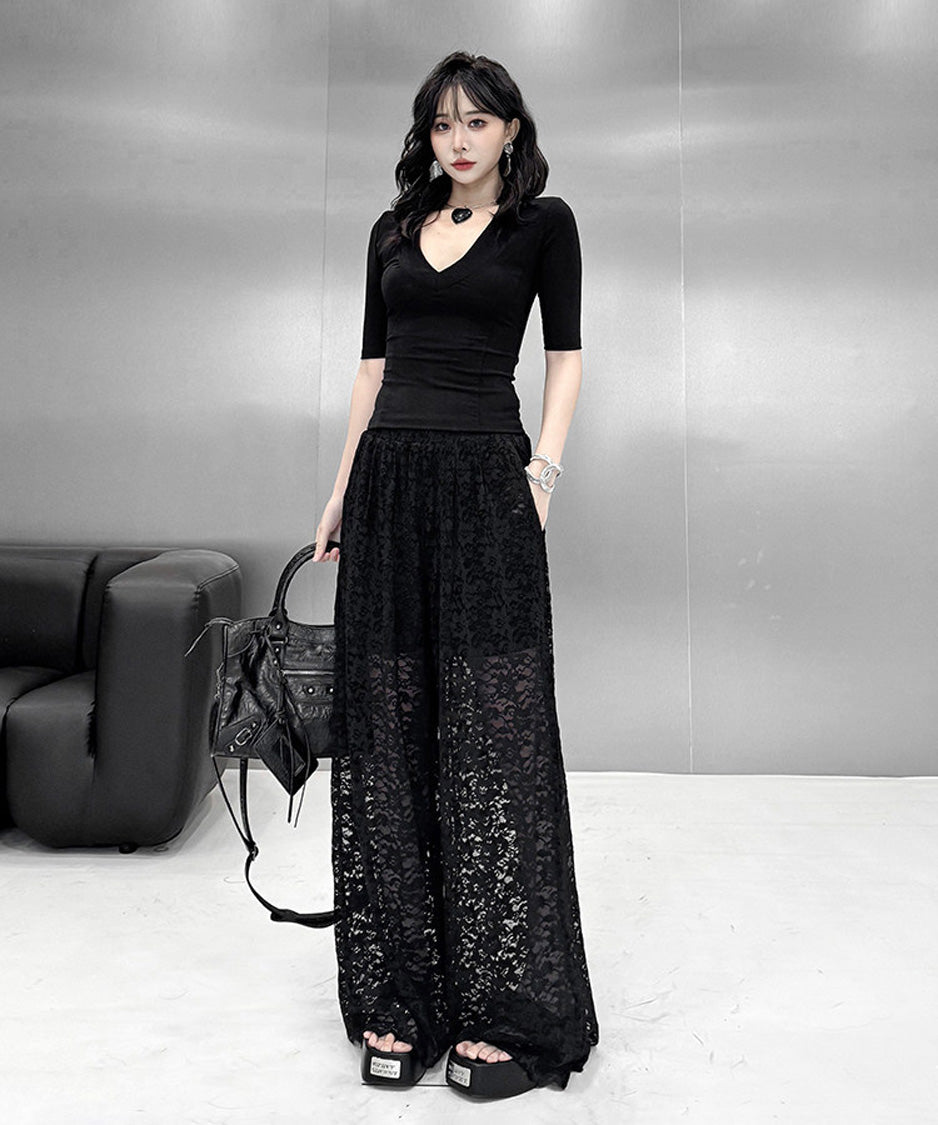 Lace Drift Pants