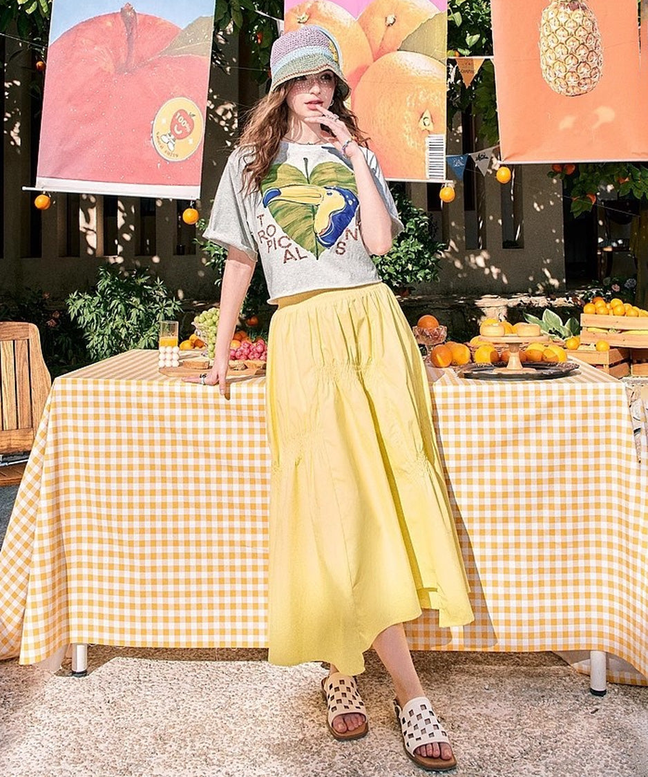 Lemon Drift Skirt
