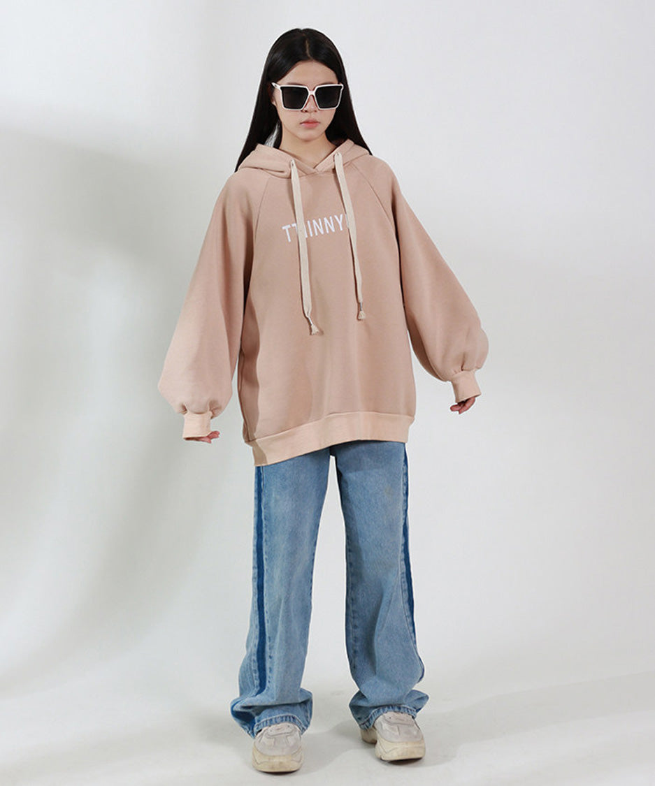 Soft Letter Oversized Hoodie