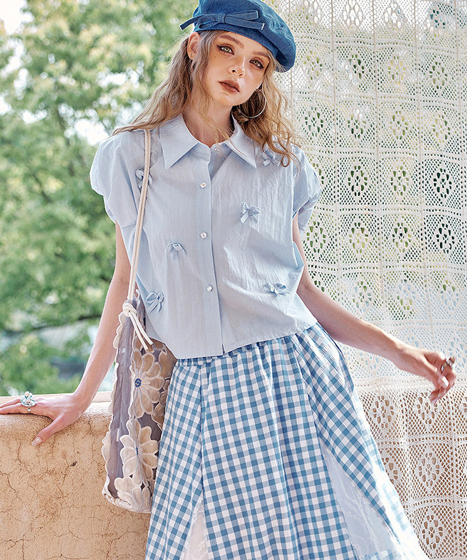 Ribbon Mist Blouse