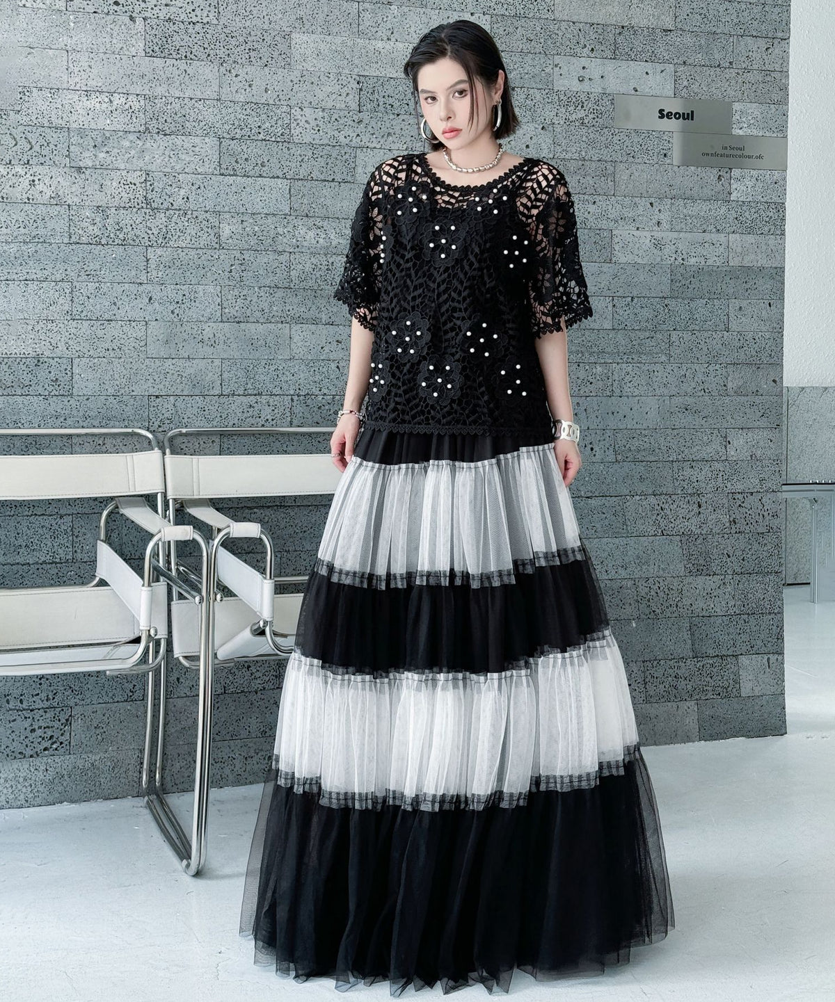 Monotone Doll Skirt