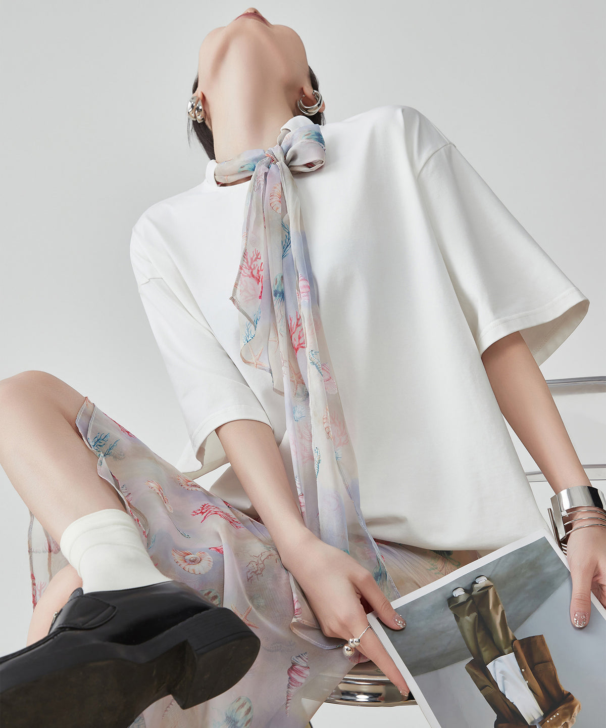 Coral Shell Print Series