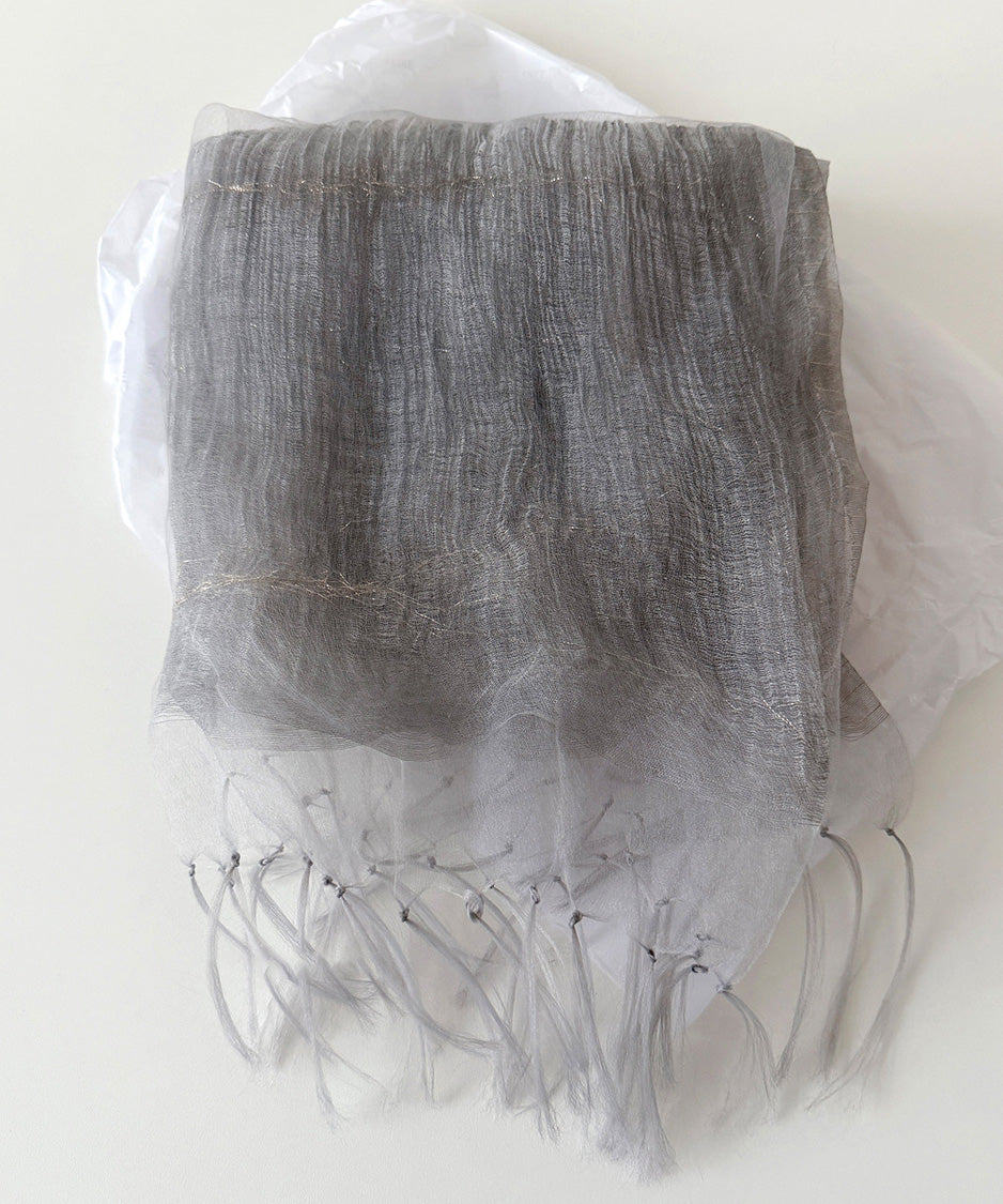 Mist Layer Fringe Scarf