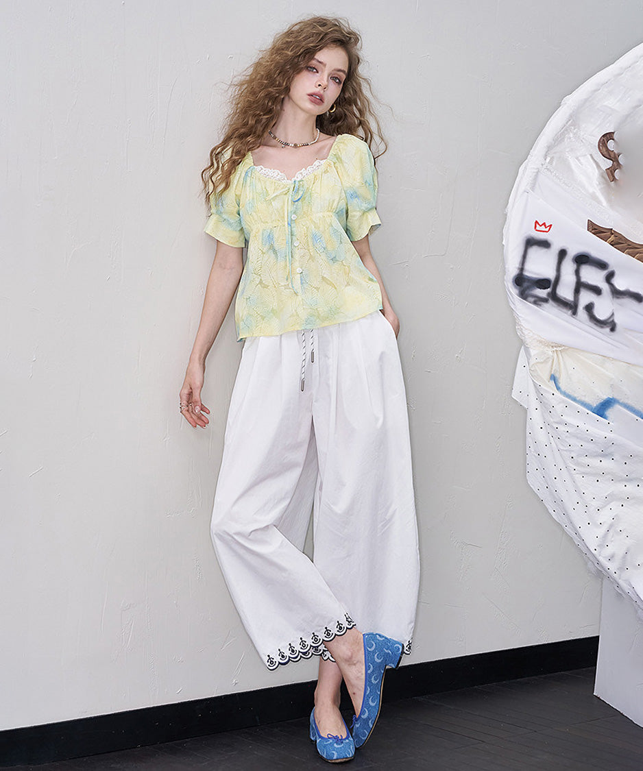 Mist Bloom Blouse