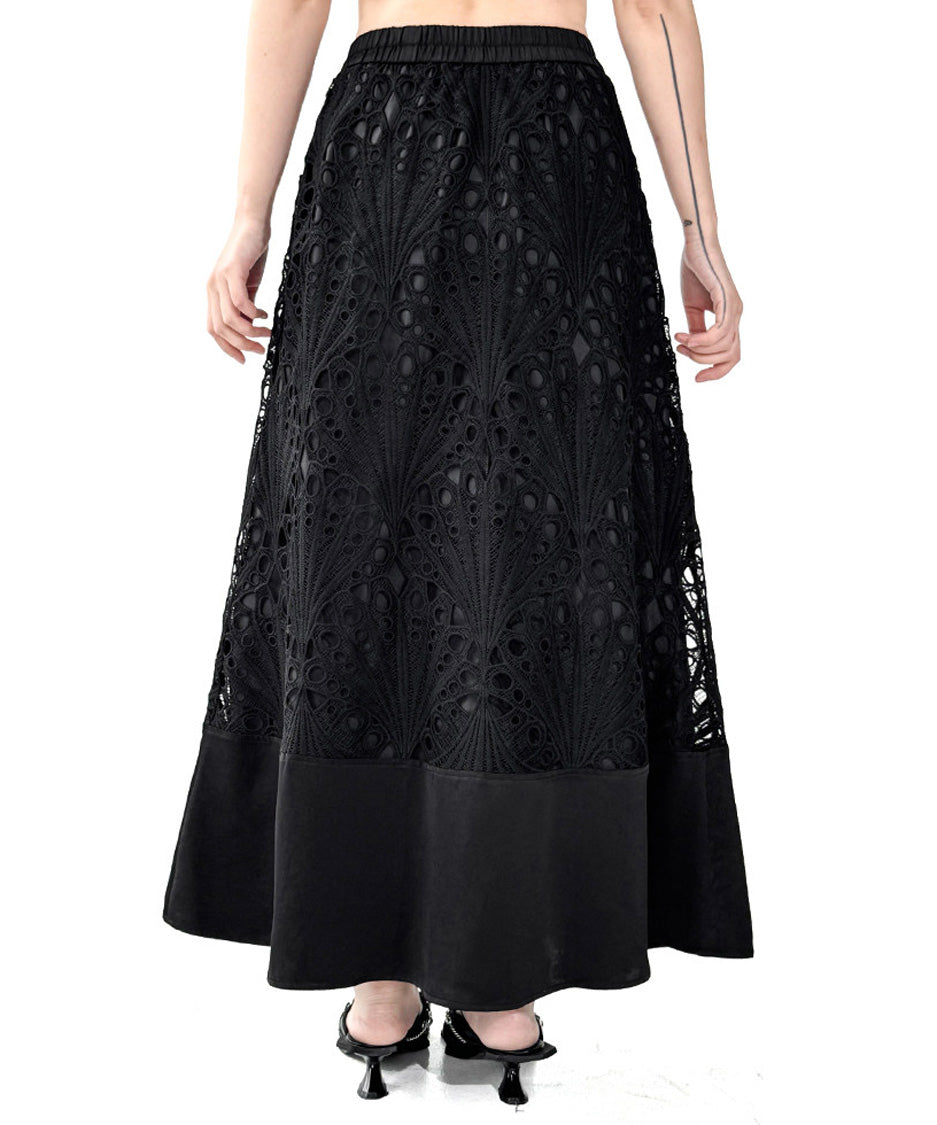 Lace Layer Blouse＆Skirt Co-ord