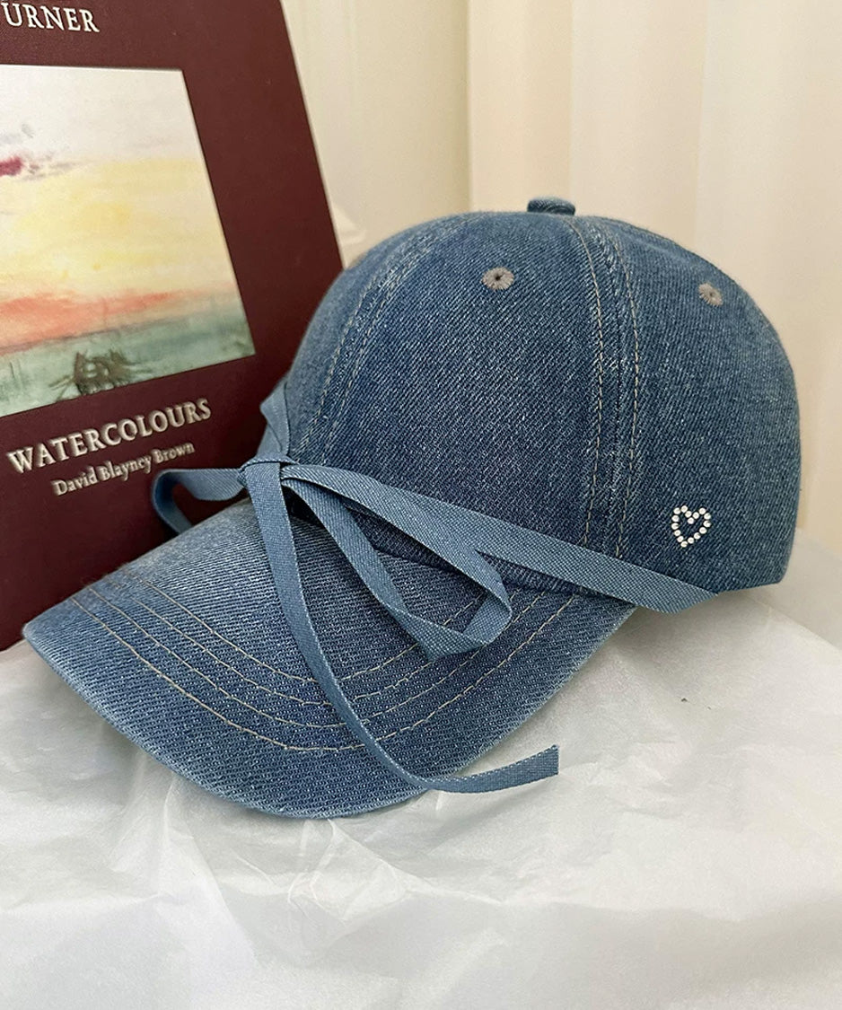 Ribbon & Motif Baseball Cap