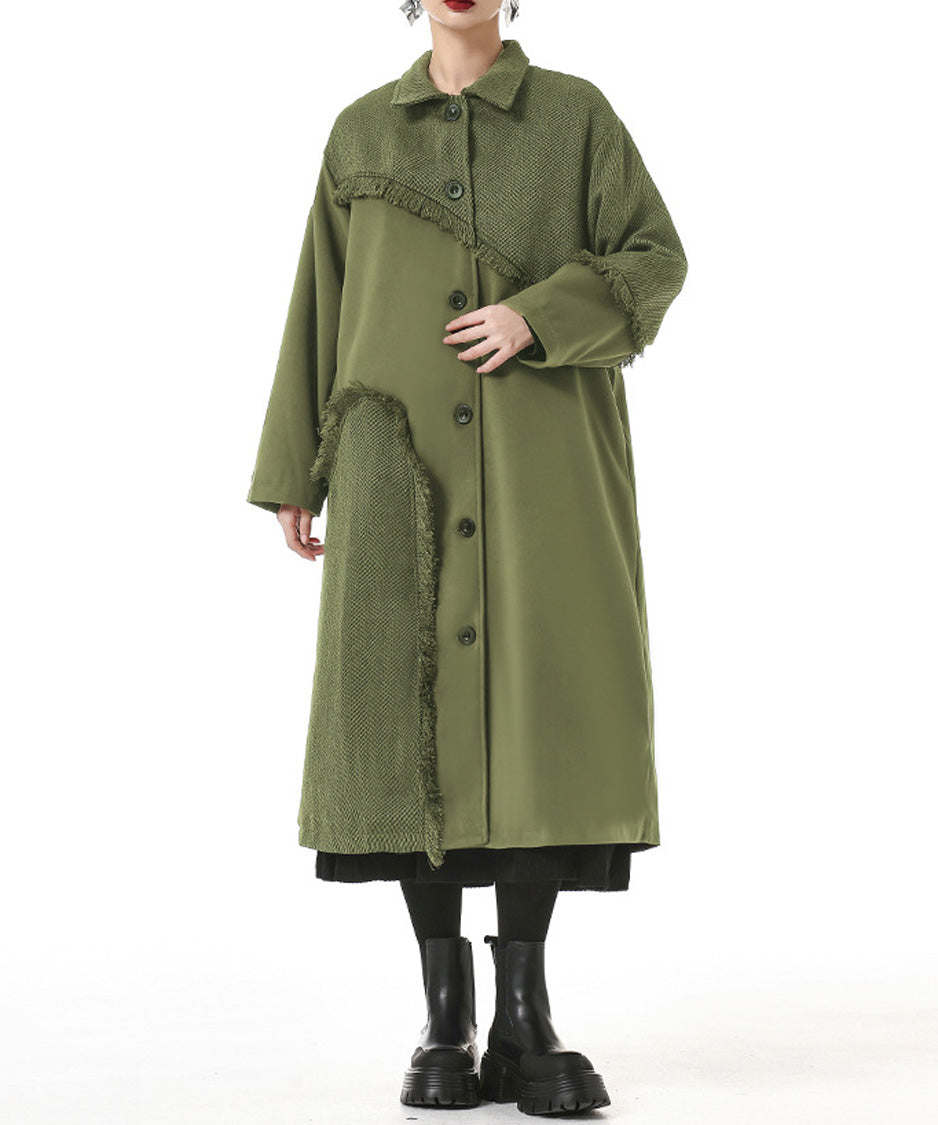 Fringe Texture Mix Coat
