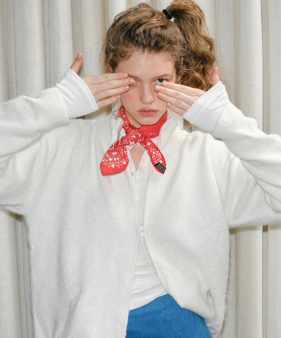 Paisley Knot Square Scarf