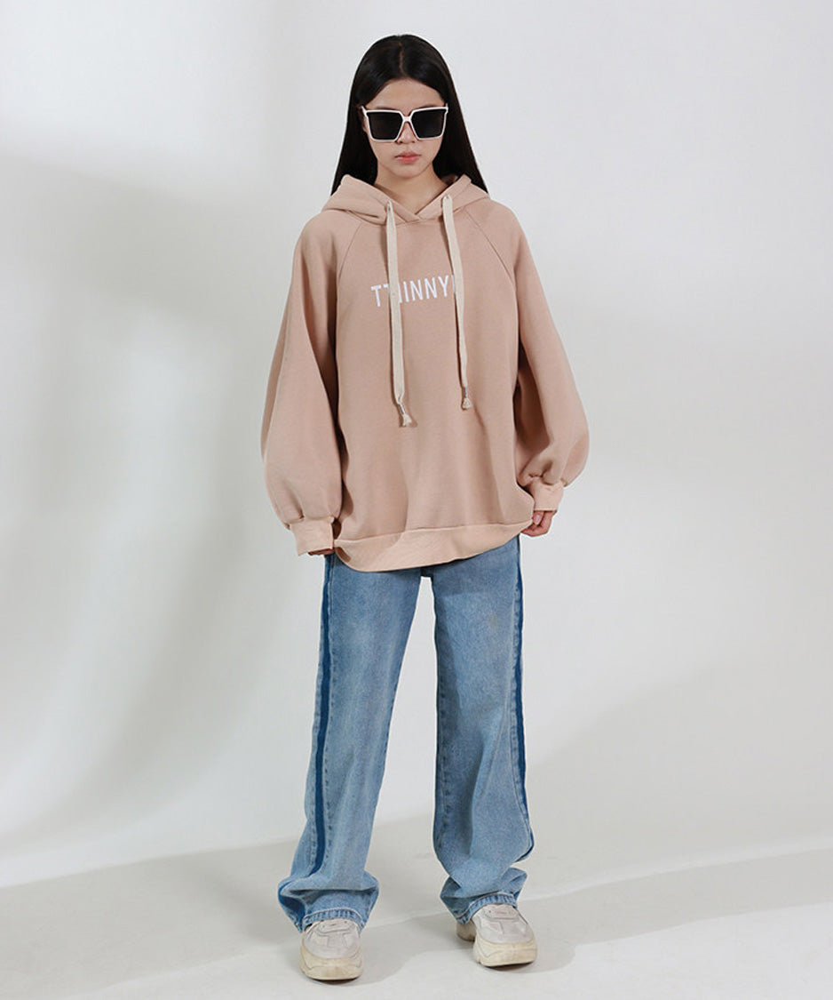 Soft Letter Oversized Hoodie