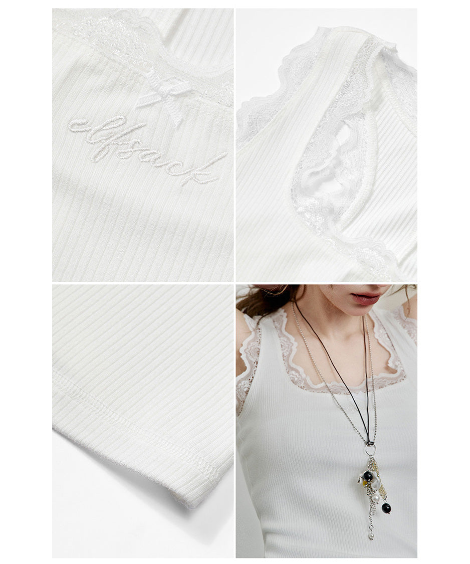 Lace Line Tank