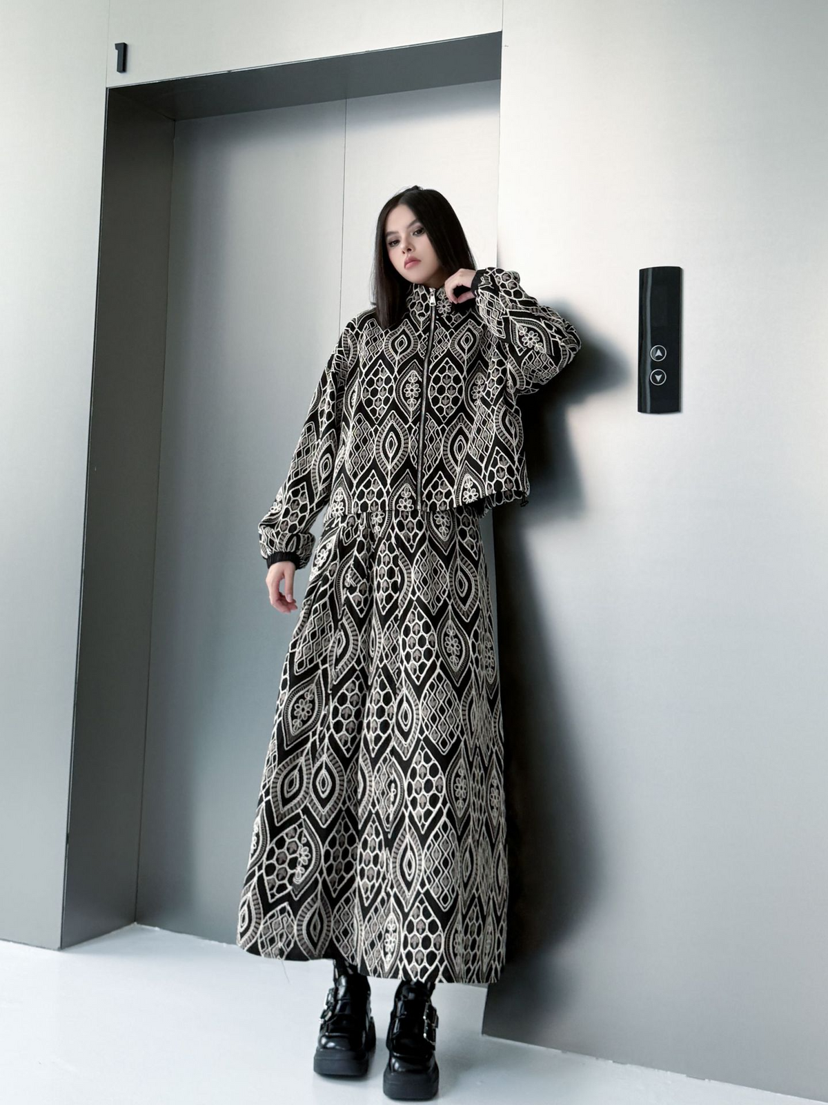 Geometric Jacquard Series