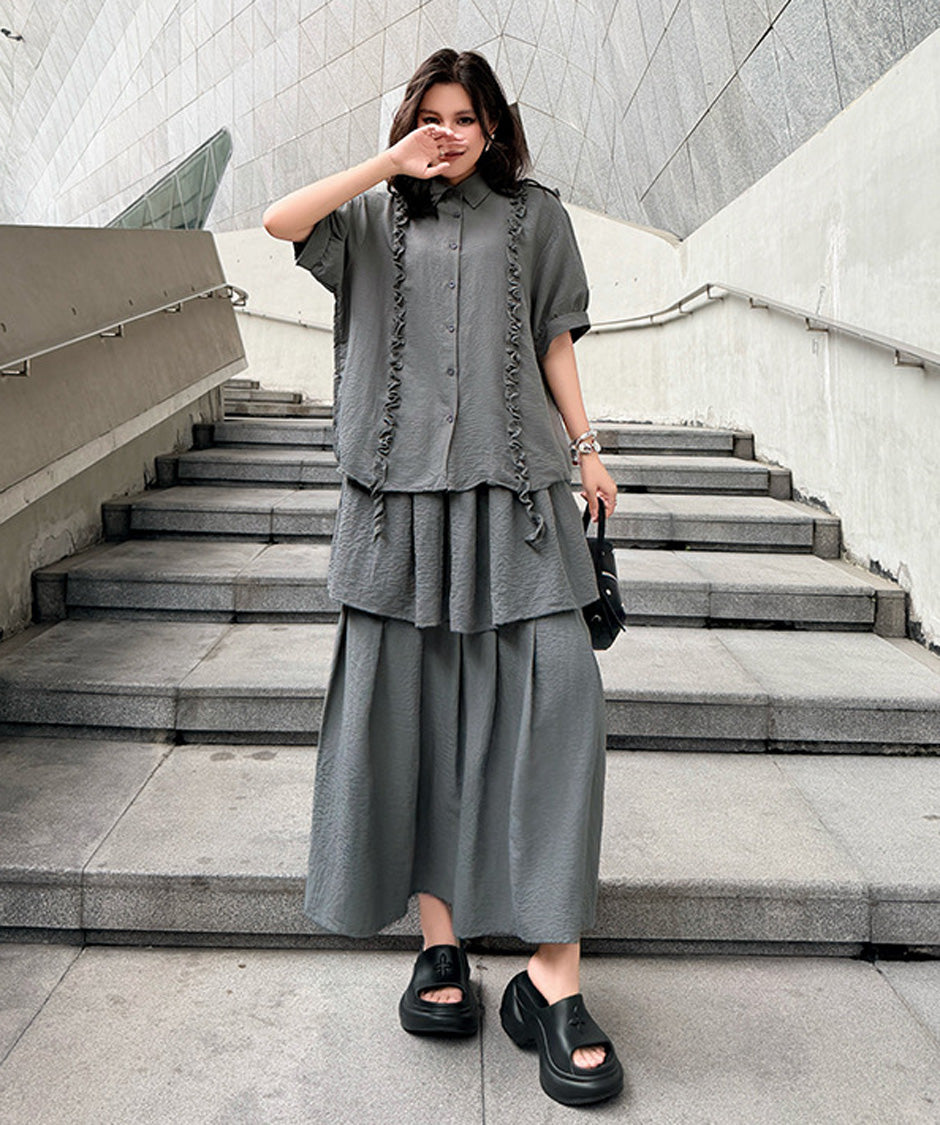 Ruffle Trim Set