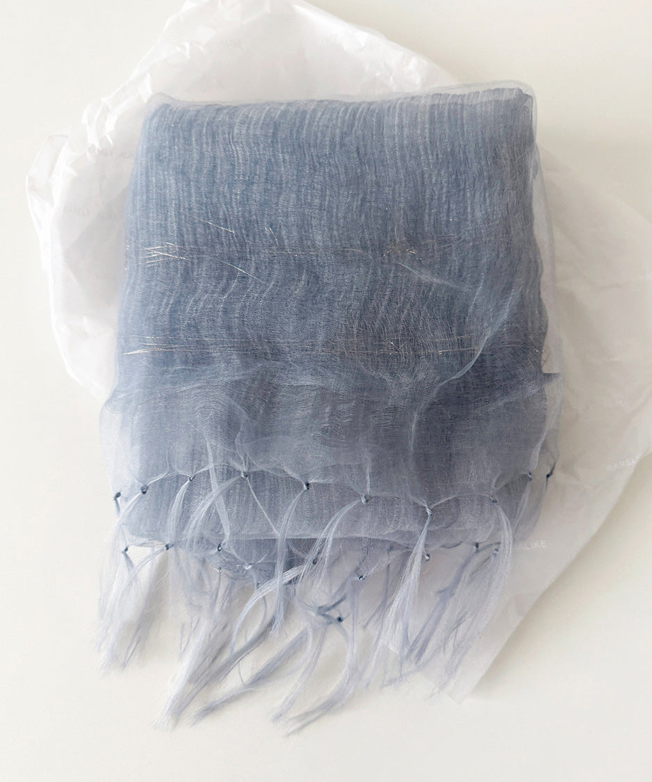 Mist Layer Fringe Scarf