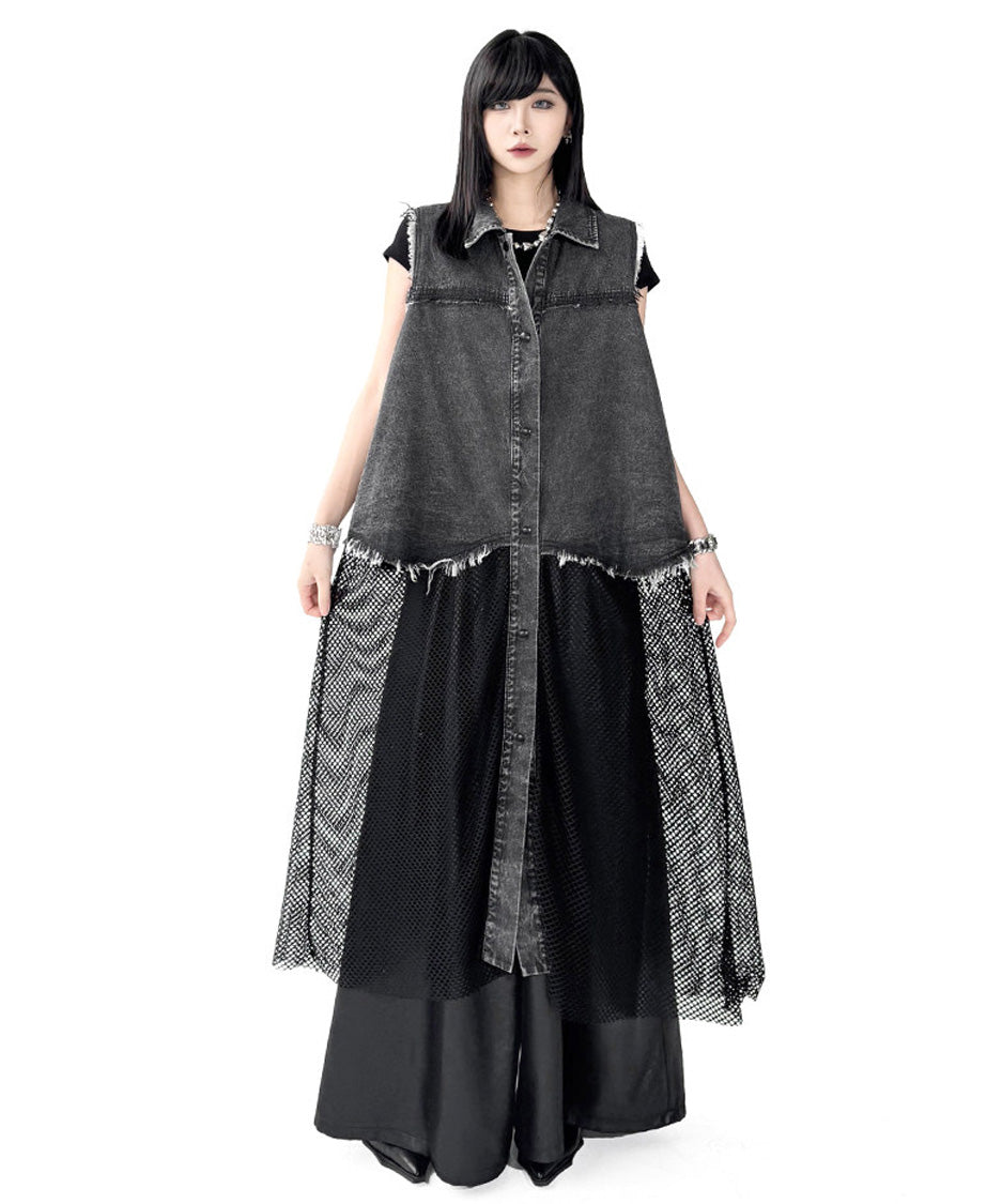 Edge Fade Mesh Top