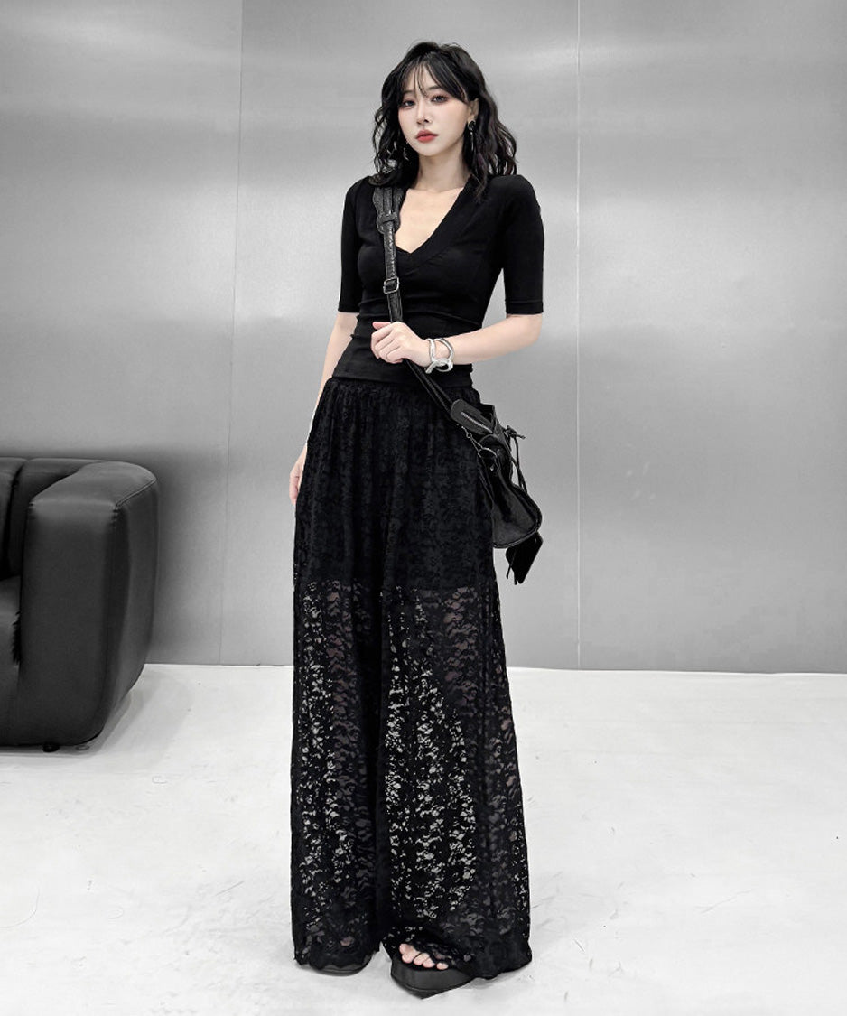 Lace Drift Pants