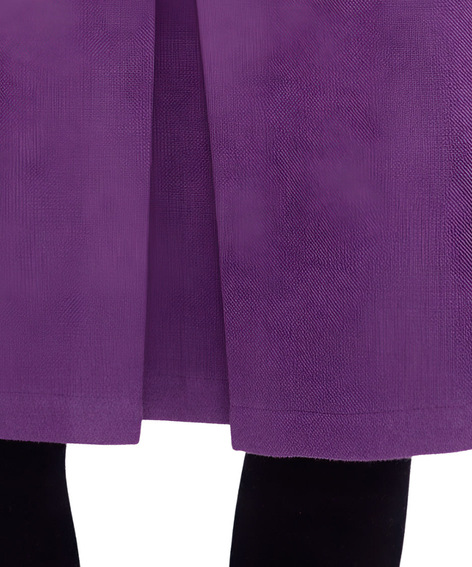 Front Pleat Touch Skirt