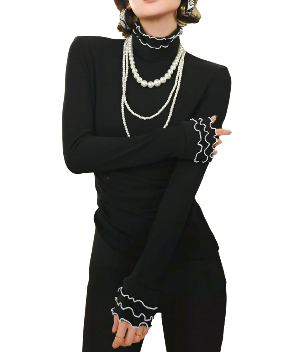 Frill Edge Turtle Top