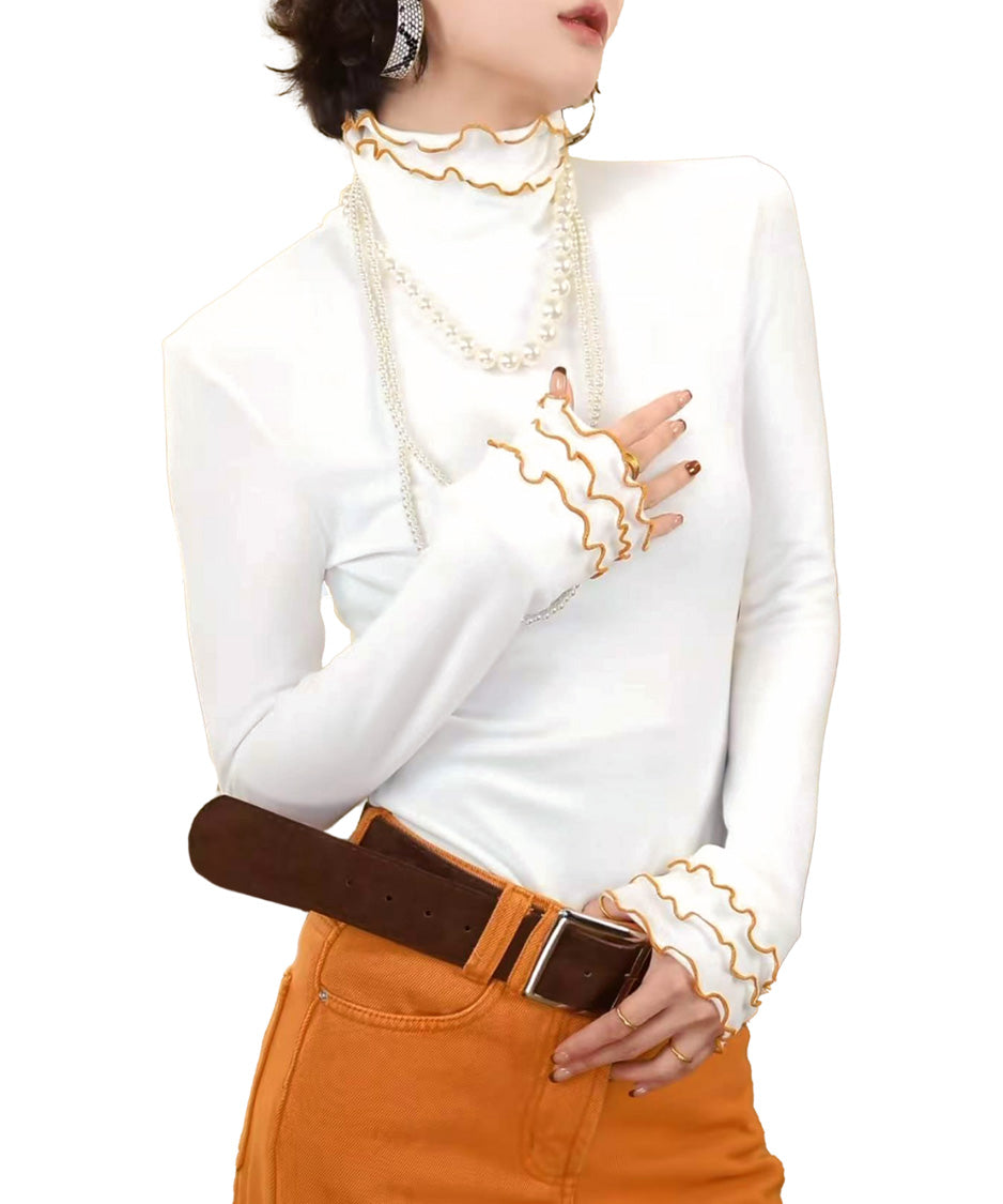 Frill Edge Turtle Top