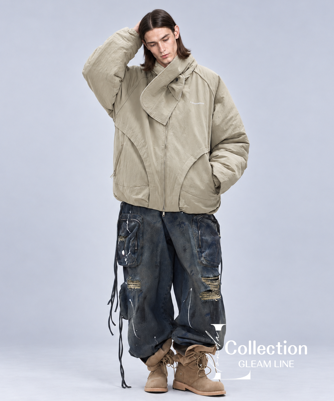 Auren Scarf Padded Jacket | G-LINE（MEN） | MTA-397-5