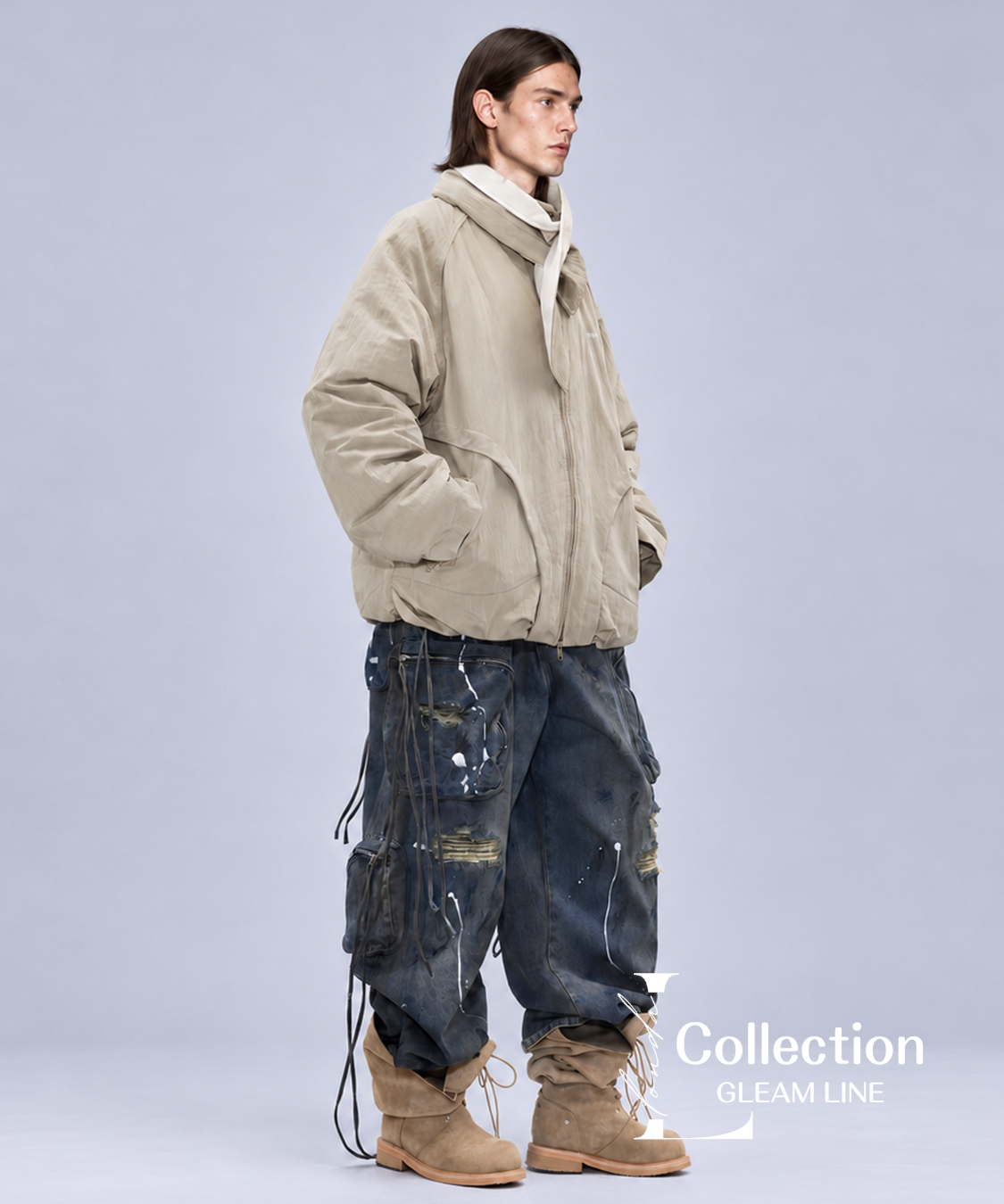 Auren Scarf Padded Jacket | G-LINE（MEN） | MTA-397-6