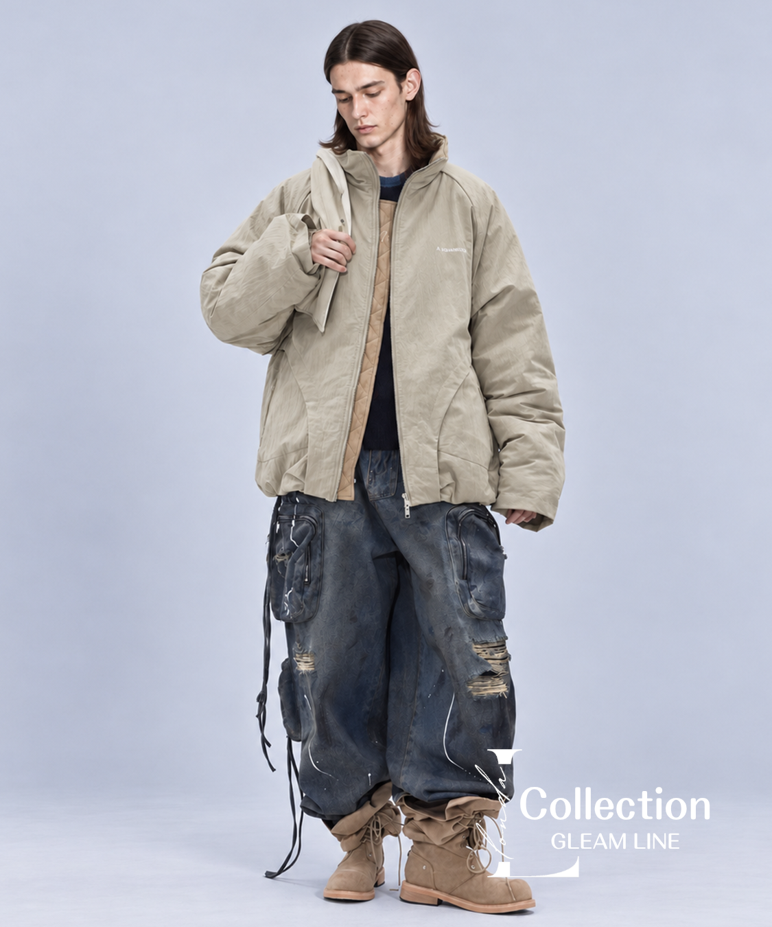 Auren Scarf Padded Jacket | G-LINE（MEN） | MTA-397-7