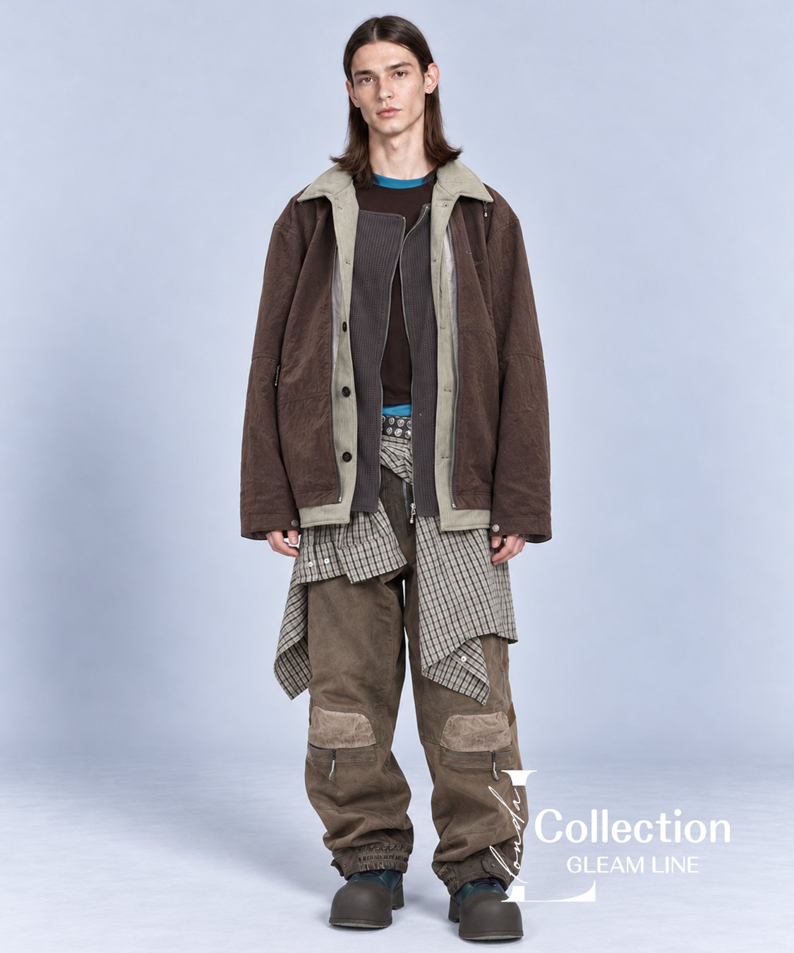 Veyro Layered Jacket Brown 11