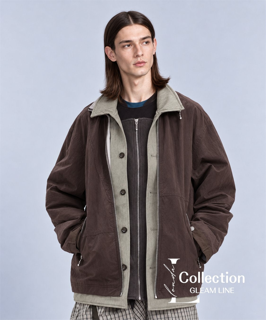 Veyro Layered Jacket Brown 15