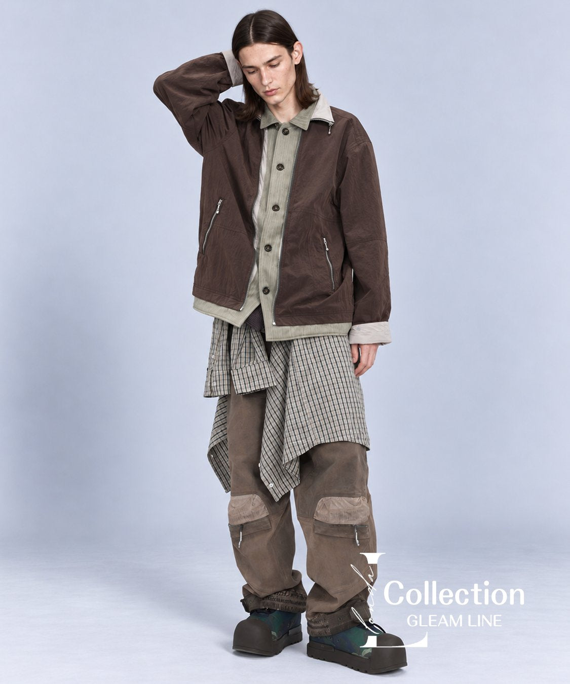 Veyro Layered Jacket Brown 8