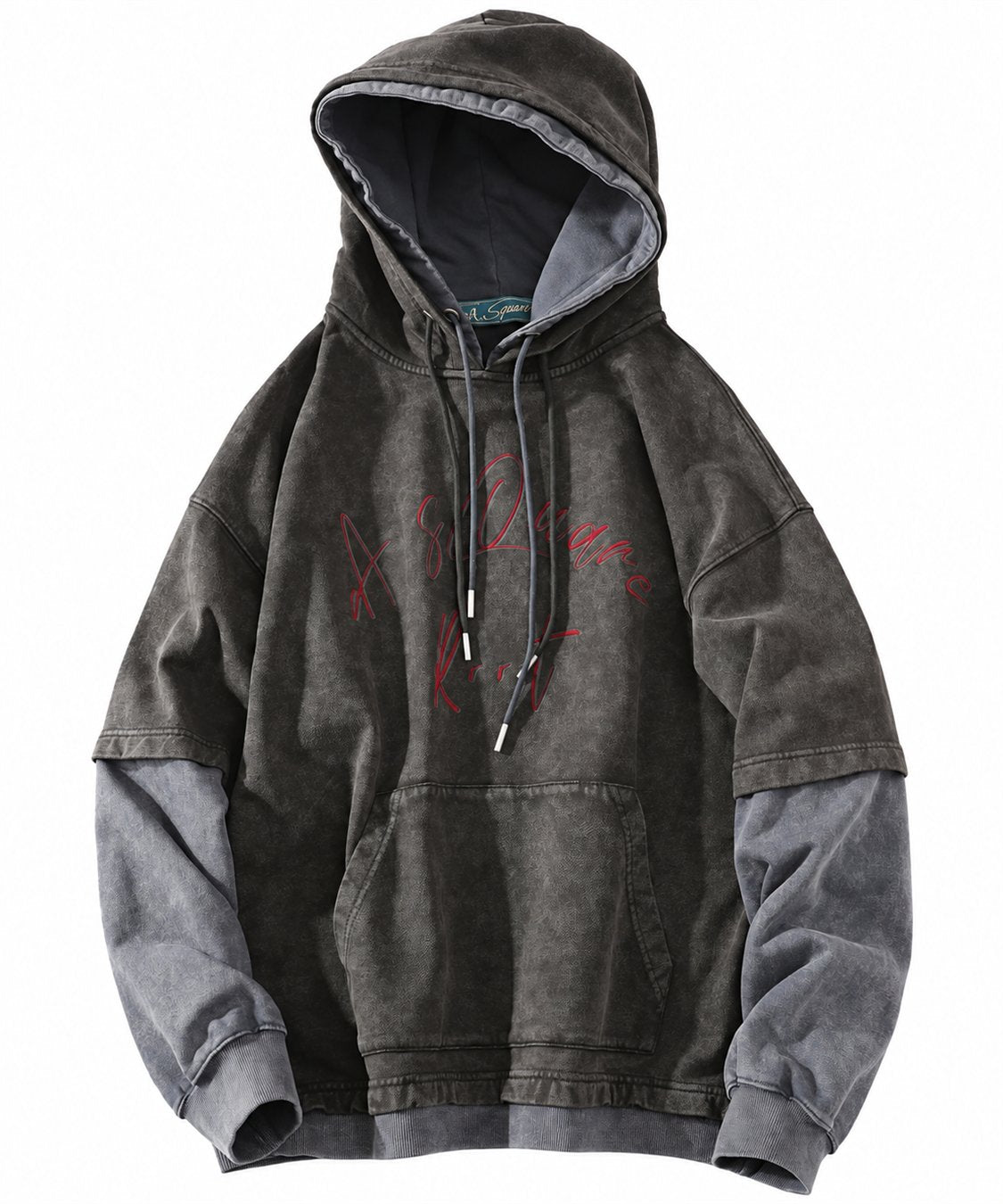 Cindrel Panel Hoodie Dark Gray 9