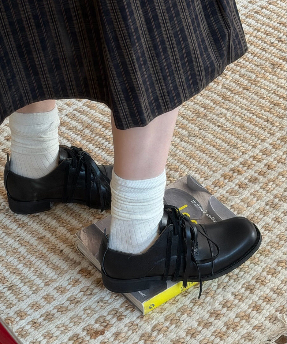 Cord Loop Panel Shoes