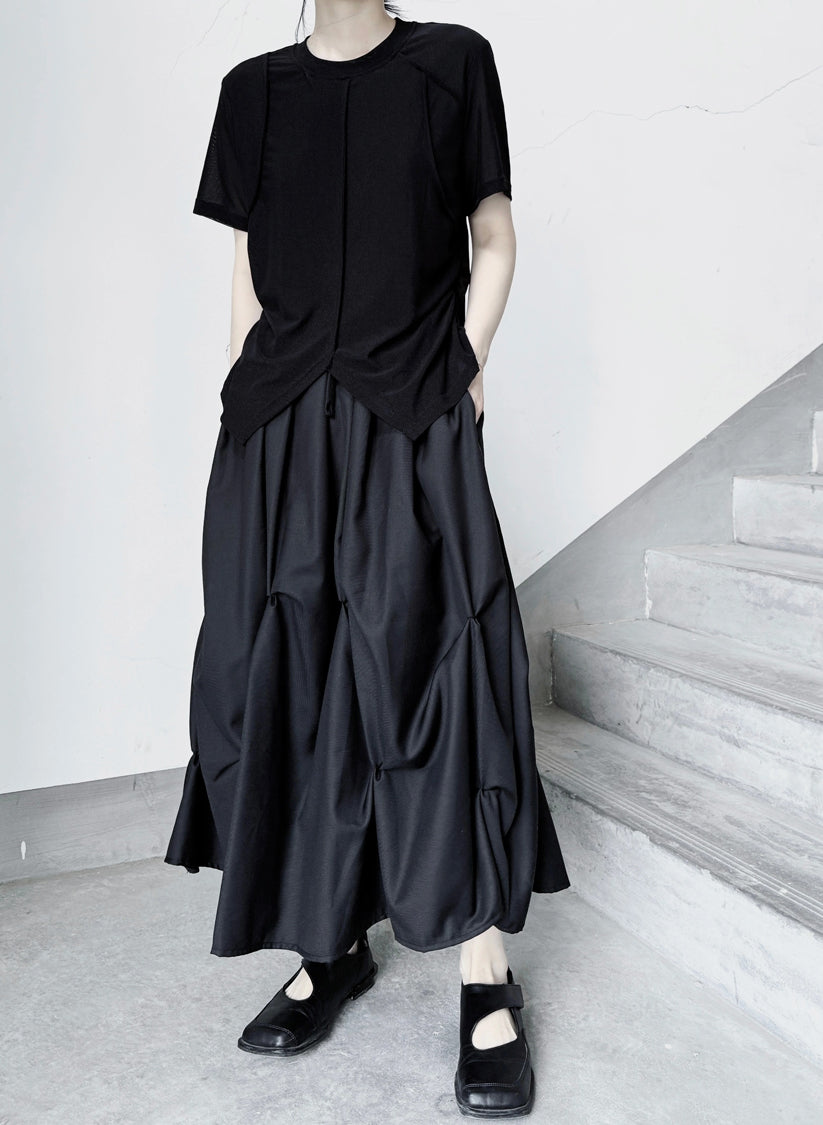 Layered Gather Skirt