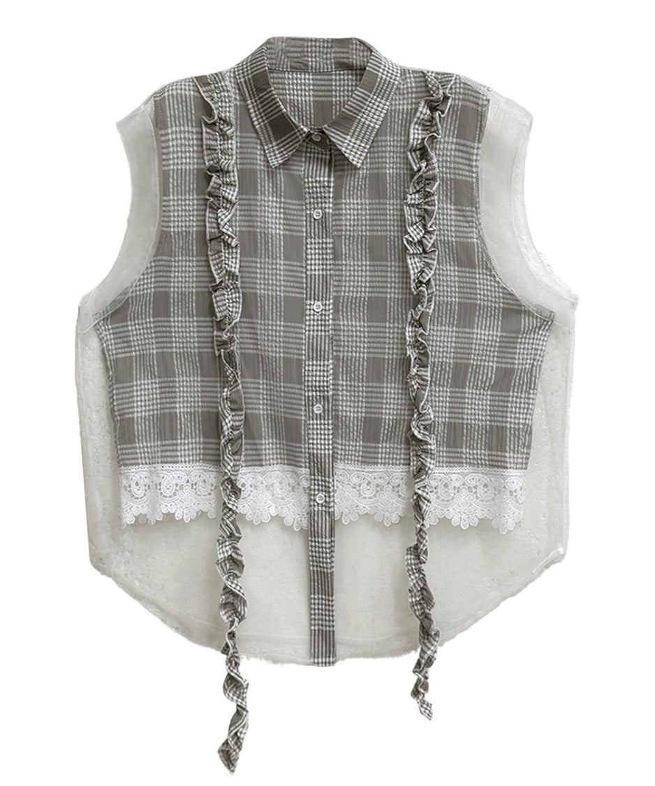 Cascade Frill Blouse