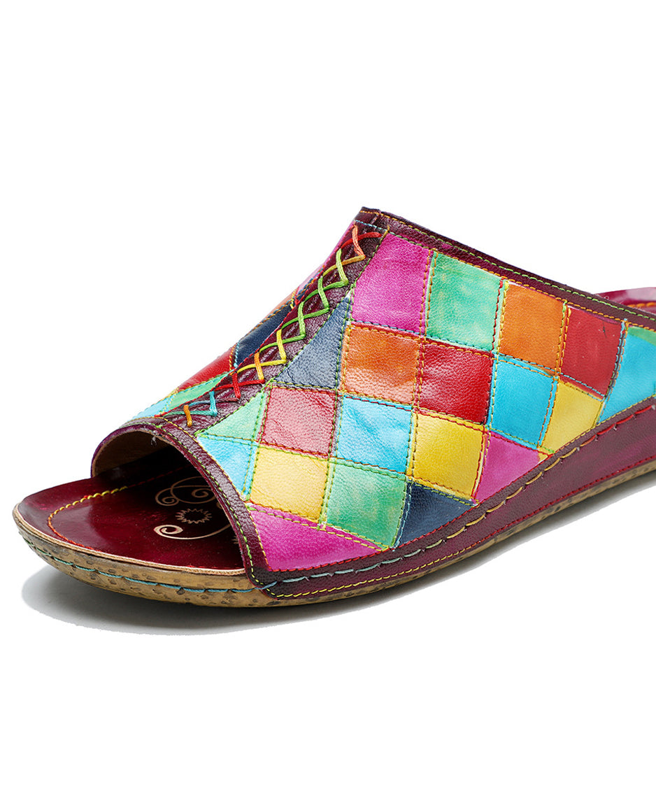 Color Block Sandals