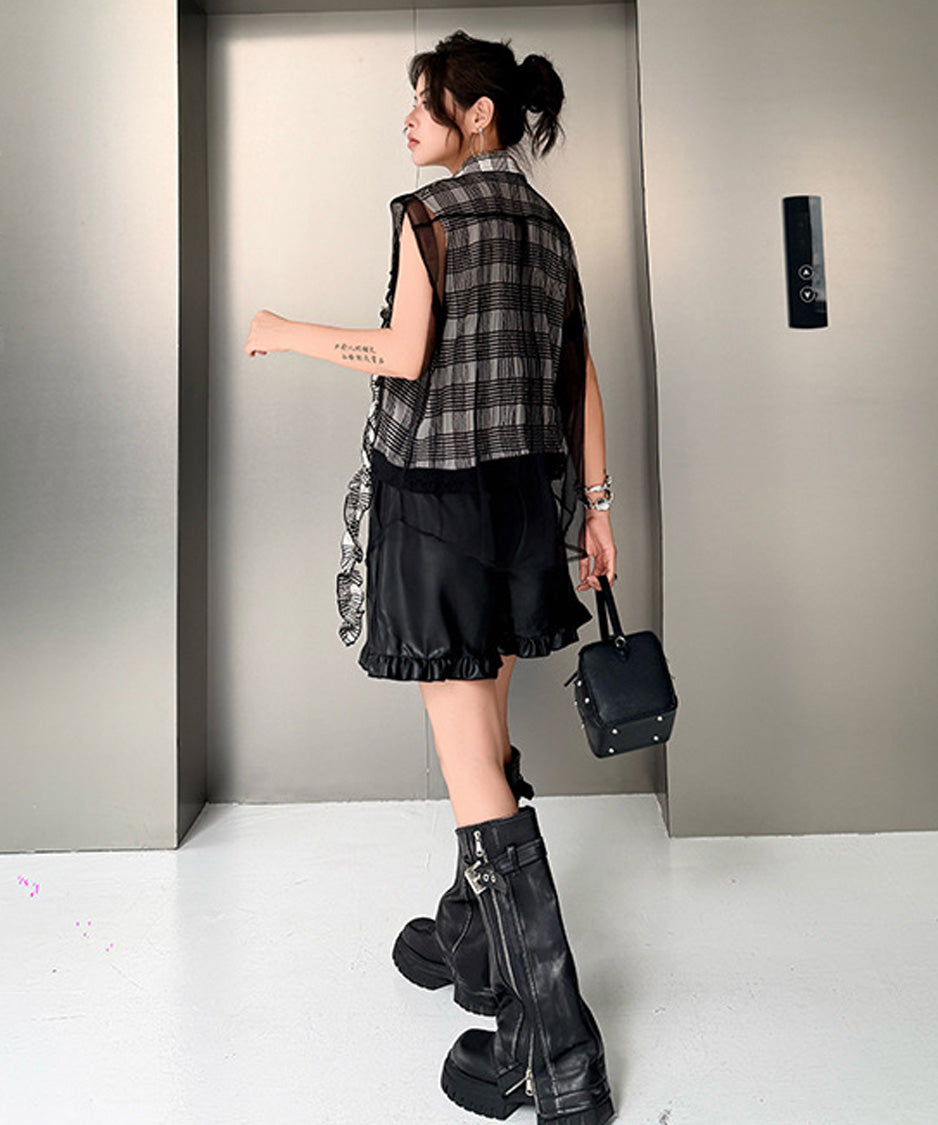 Cascade Frill Blouse
