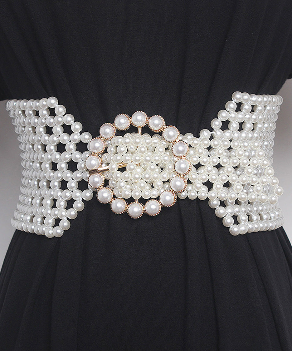 Lattice Pearl Belt