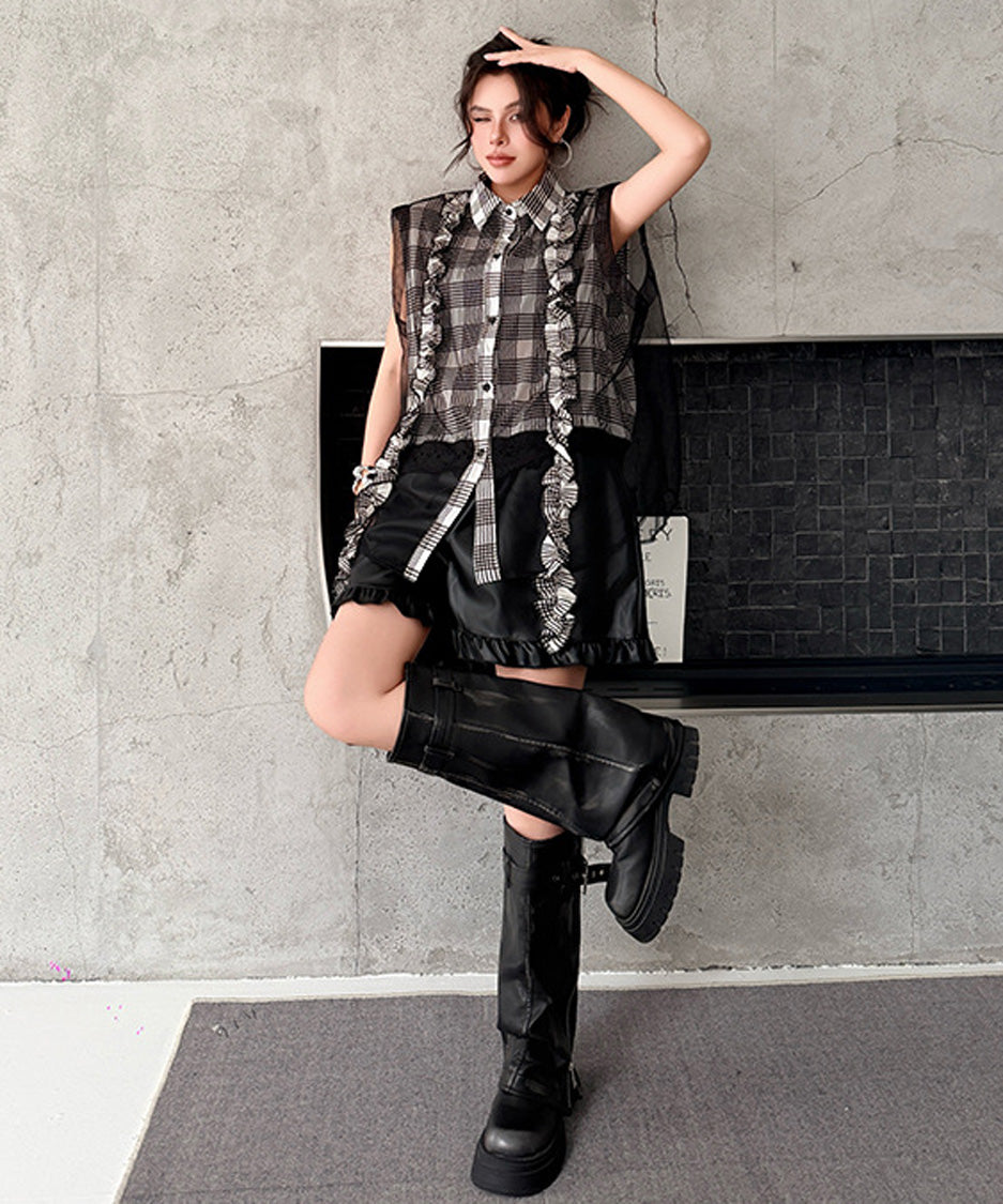 Cascade Frill Blouse