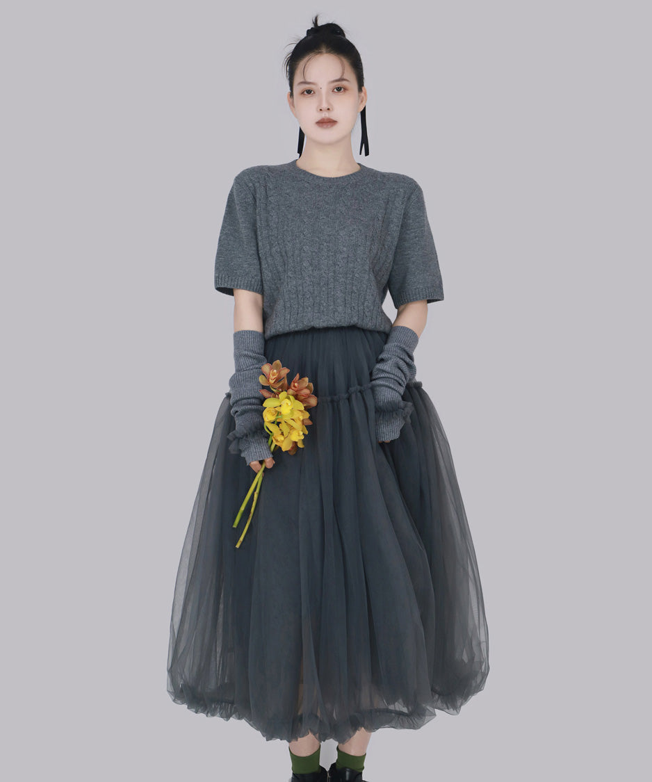 Avelisse Ruffle Gloves